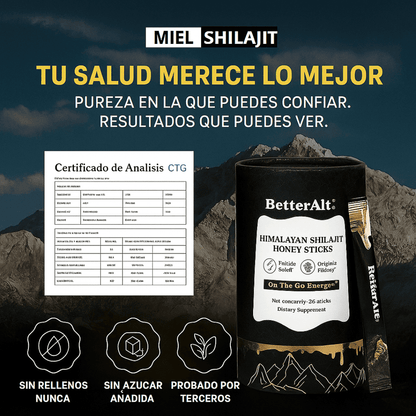 HIMALAYAN SHILAJIT POTENCY Despierta Tu Fuego Íntimo