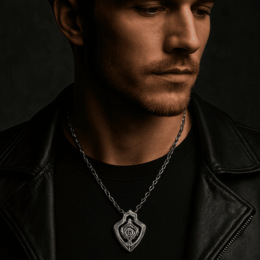 COLLAR DE ENGRANAJE símbolo de poder y exclusividad