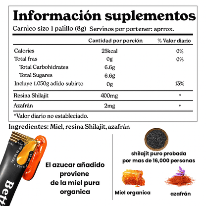 HIMALAYAN SHILAJIT POTENCY Despierta Tu Fuego Íntimo