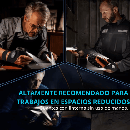 🎄Ofertas navideñas 49% de descuento - Guantes impermeables con linterna LED🦈