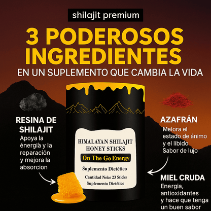 HIMALAYAN SHILAJIT POTENCY Despierta Tu Fuego Íntimo