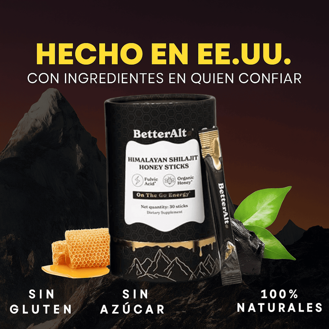 HIMALAYAN SHILAJIT POTENCY Despierta Tu Fuego Íntimo